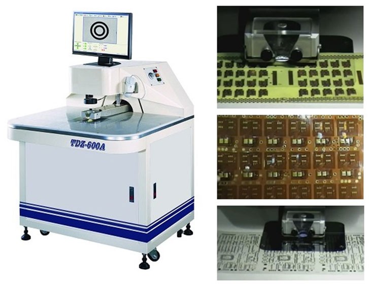 Установка сверления базовых отверстий в заготовках печатных плат и фотошаблонах TDZ-600A